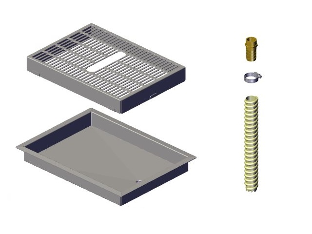 TRAY DRAIN MODBAR STEAM COMPLETE
