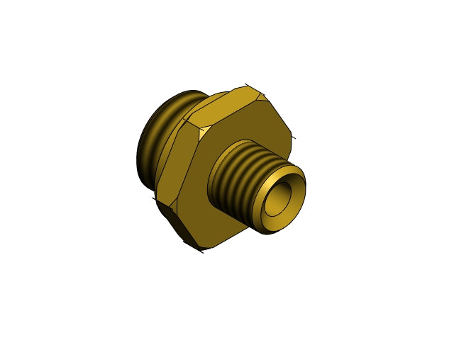 FITTING G1/4M-W19M WR26 BRASS TR.