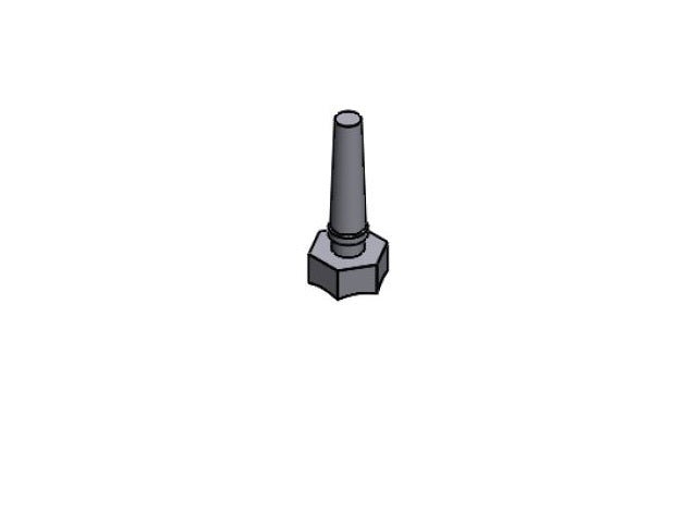ANTI- SUCTION VALVE SHAFT, TREATED