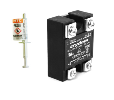SSR 50A 240V W/THERMAL COMPOUND