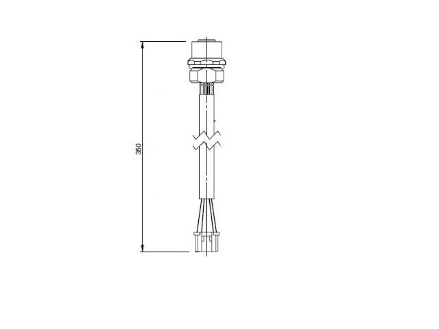 CABLE LOW T. C.A. W/CONN. IP67 FEMALE