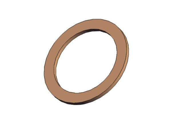 GASKET CYLINDRICAL FLAT D55XD42X2.5