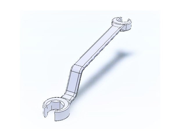BENT WRENCH WR14 FOR GROUP TUBE