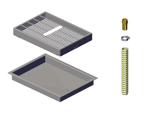 TRAY DRAIN MODBAR STEAM COMPLETE