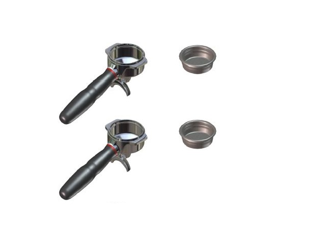 2 PRECISION STRAIGHT-IN PORTAFILTER KIT