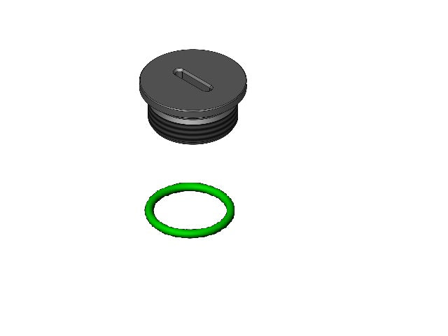 DRAIN BOX NIPPLE CAP GS3 W/O-RING