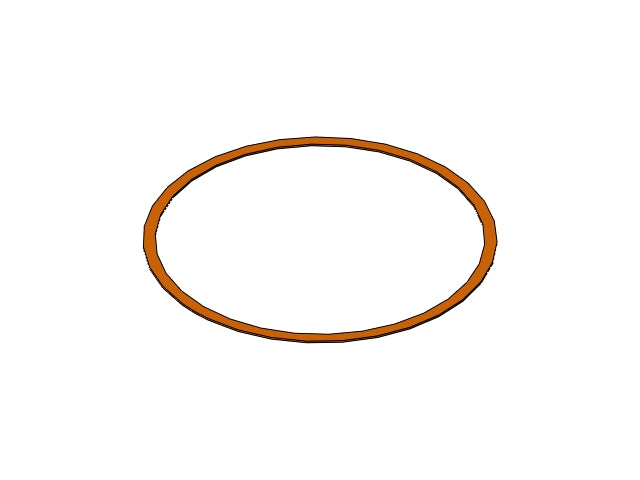 FIBER GASKET 87X81X0,5