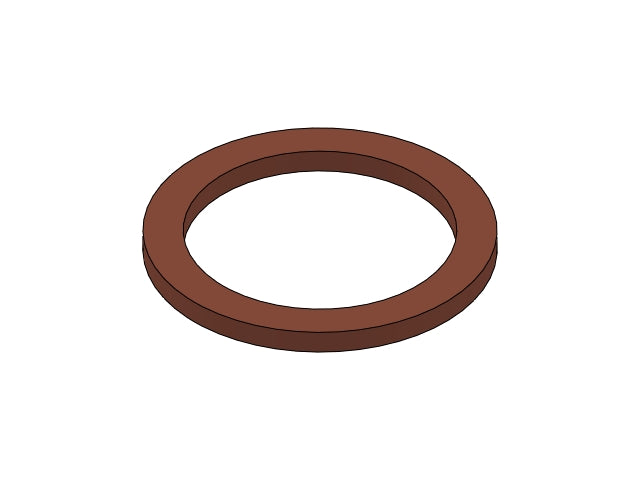 WASHER 22X17X1,5 COPPER