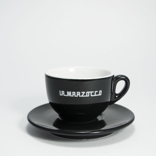 LINEA CAPPUCCINO CUP IN BLACK 